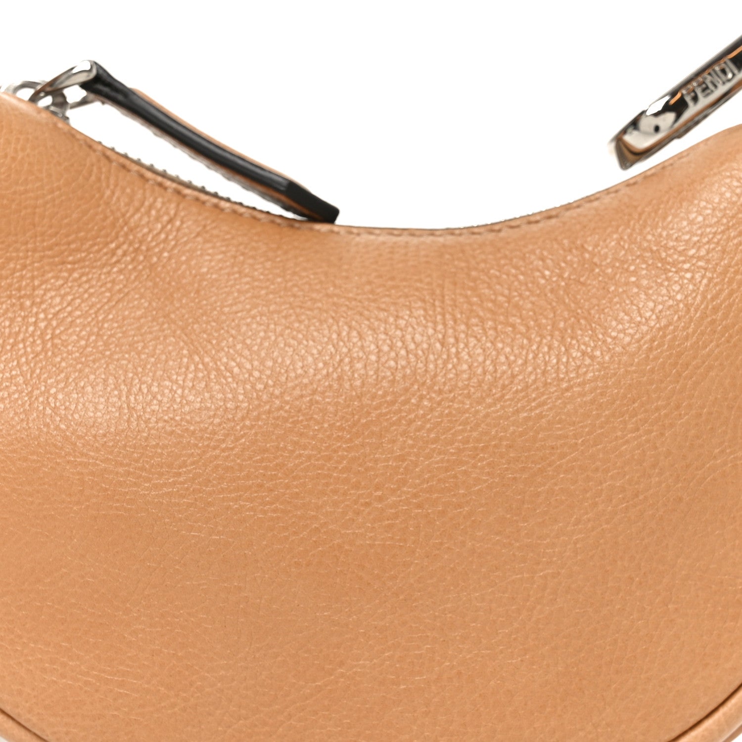 Vitello Grace Nano FNDIgraphy Hobo Charm Miele Scuro