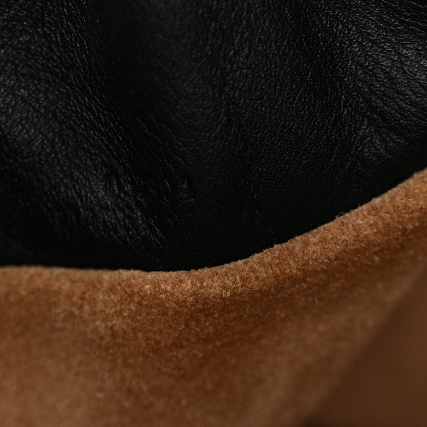 Nappa Medium Flamenco Knot Bag Black