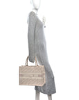 Oblique Medium Book Tote Rose Des Vents