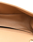 Aged Calfskin Quilted 2.55 Reissue Mini Flap Beige