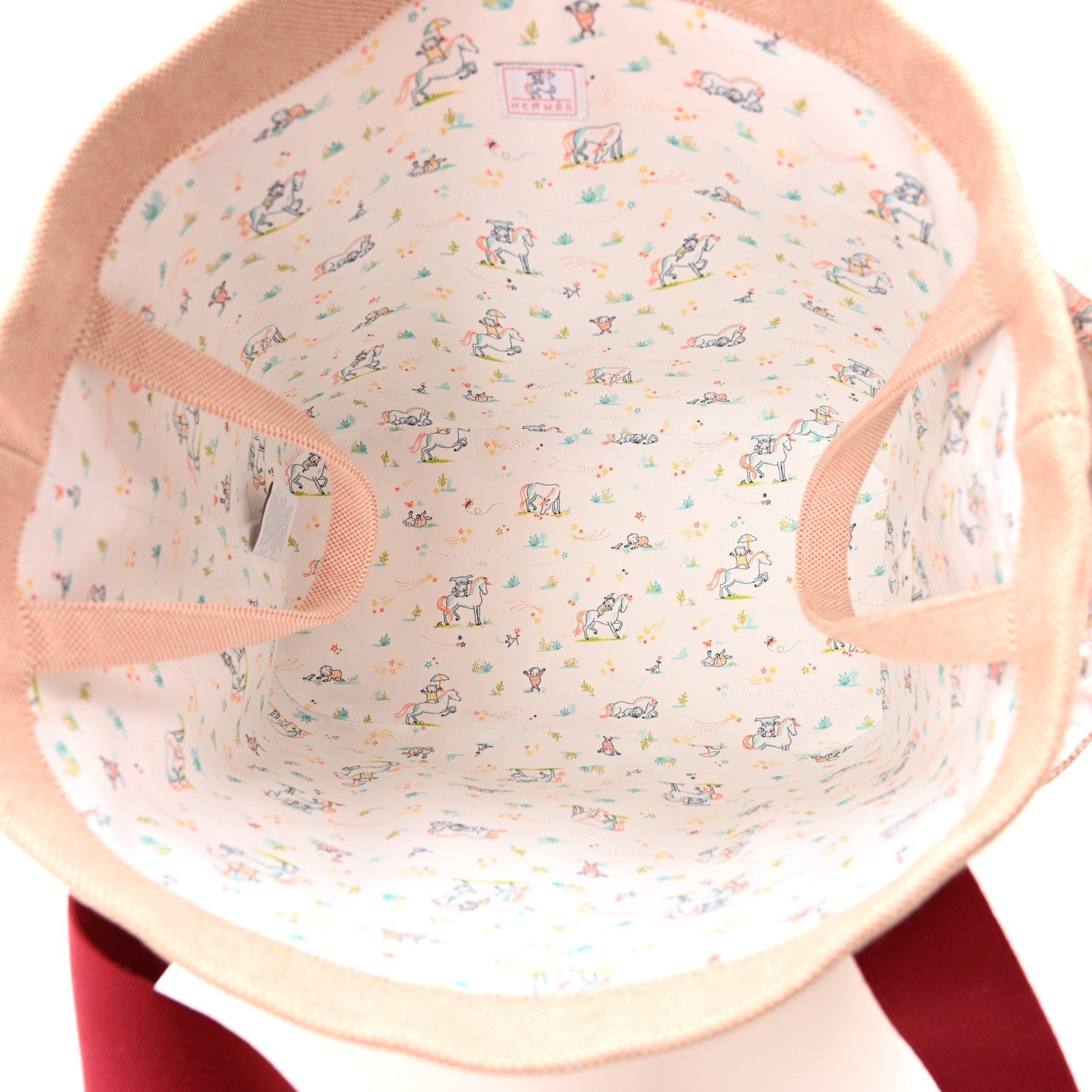 H Canvas Cabriole Nappy Bag Terracotta