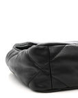 Lambskin Quilted Medium CHNL 19 Flap Black