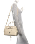 Smooth Calfskin Small Bel Air Carry All Bag Soya