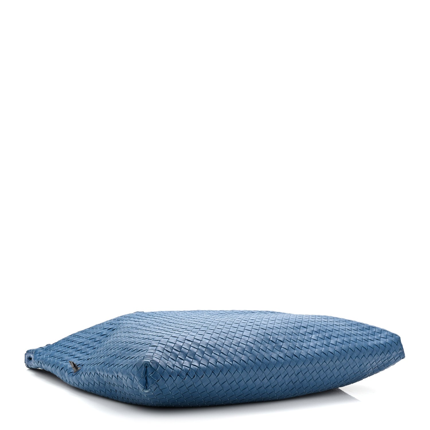 Nappa Intrecciato Medium Convertible Tote Atlantic