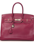 Epsom Candy Birkin 35 Tosca Rose Tyrien