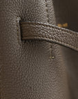 Soft Grained Calfskin Small Belt Cabas Phantom  Taupe