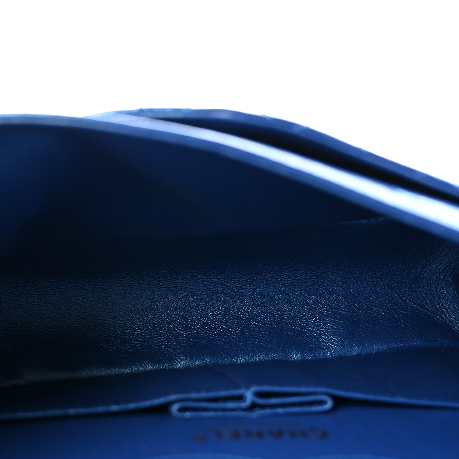 Metallic Calfskin Quilted 2.55 Reissue 225 Flap Blue
