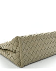 Nappa Intrecciato Small Andiamo With Chain Shoulder Bag Travertine