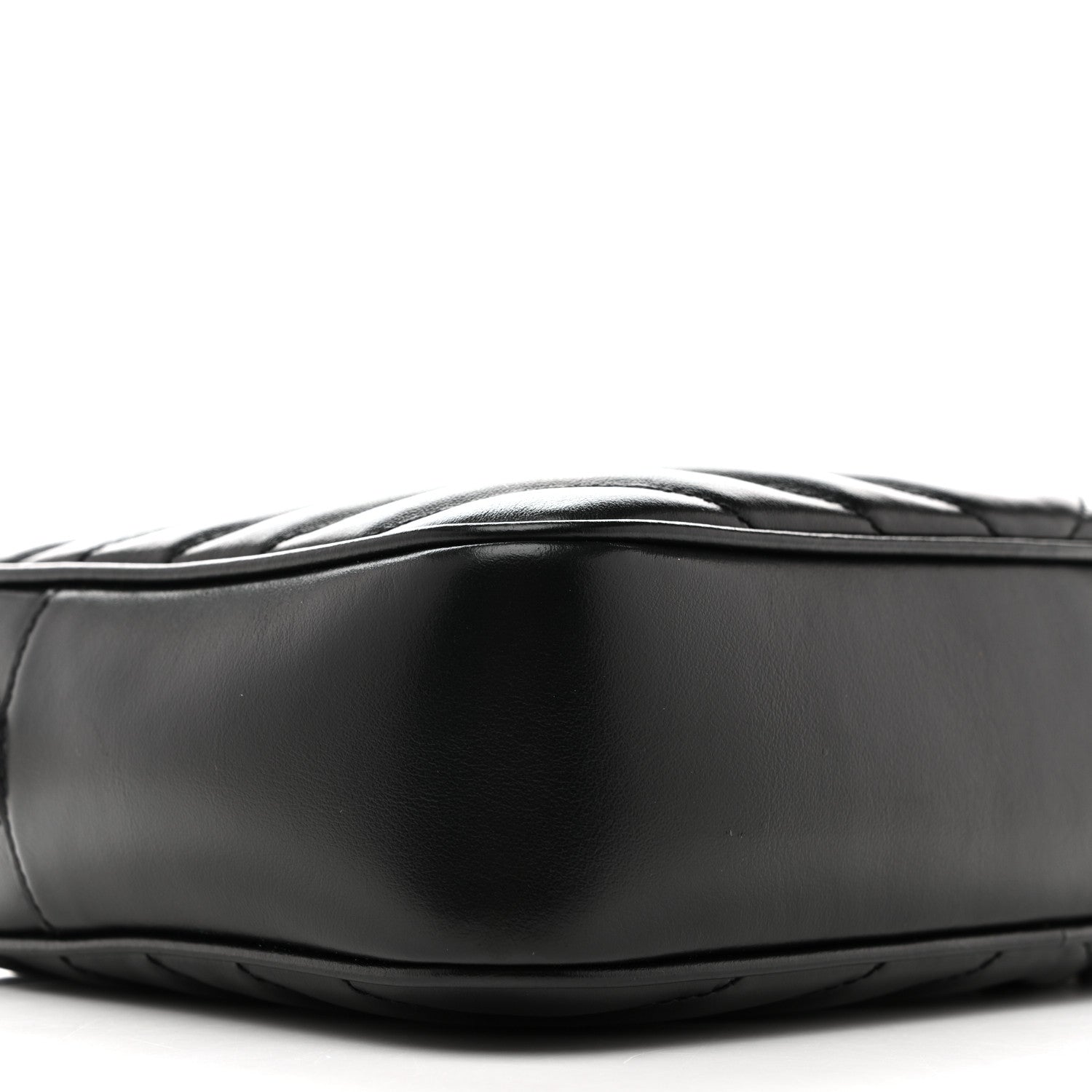 Calfskin Matelasse Monogram Lou Camera Bag Black