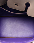 Epsom Bi-Color Horseshoe Birkin 35 Etain Crocus