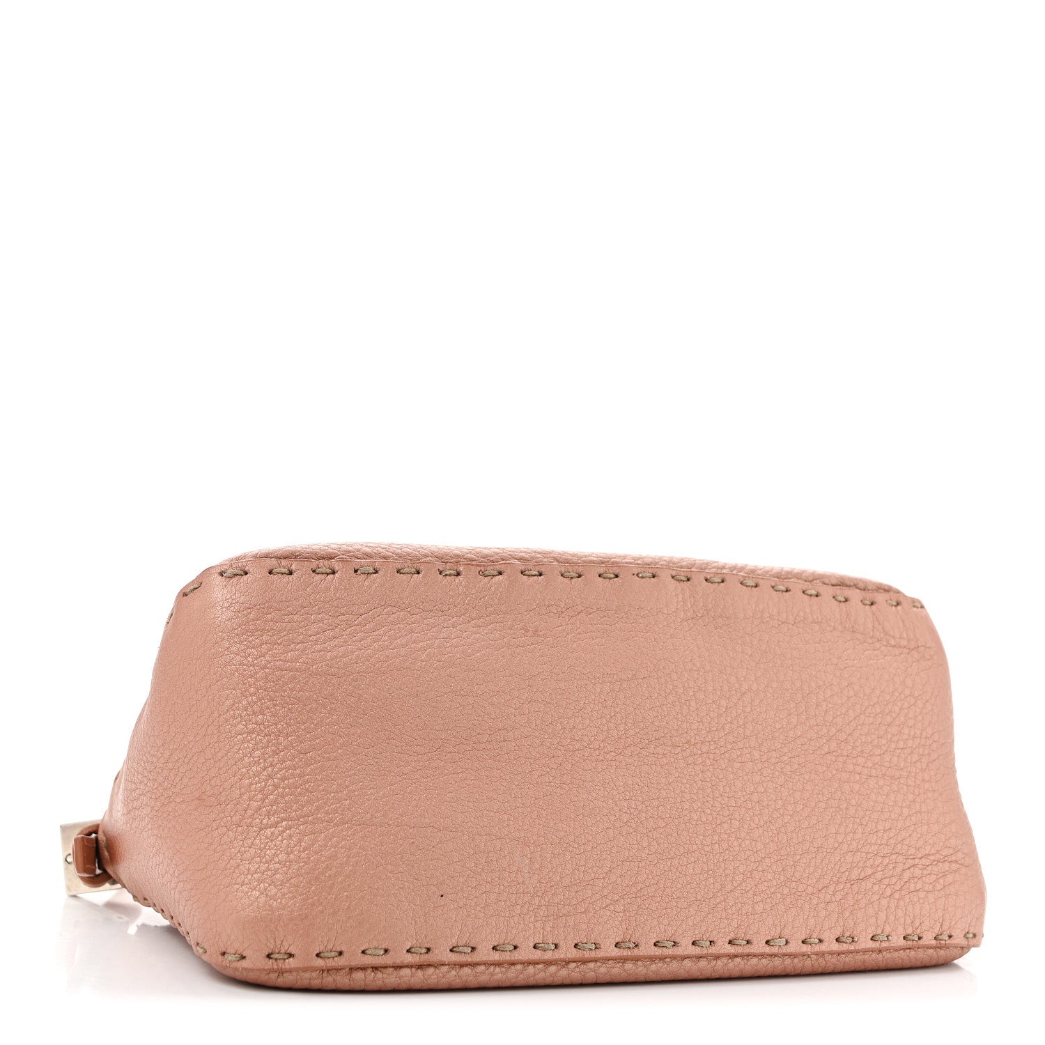 Calfskin Romano Selleria Mini Mama Baguette Bois De Rose