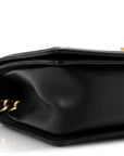 Lambskin Quilted Medium Boy Flap Black