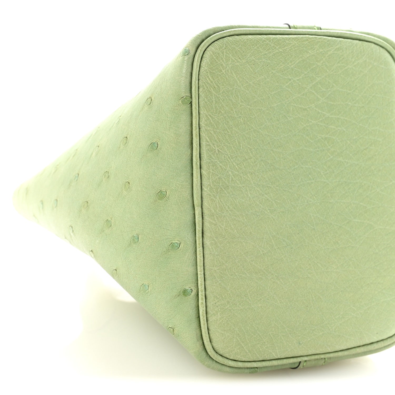 Ostrich Micro Picotin Lock Vert Criquet