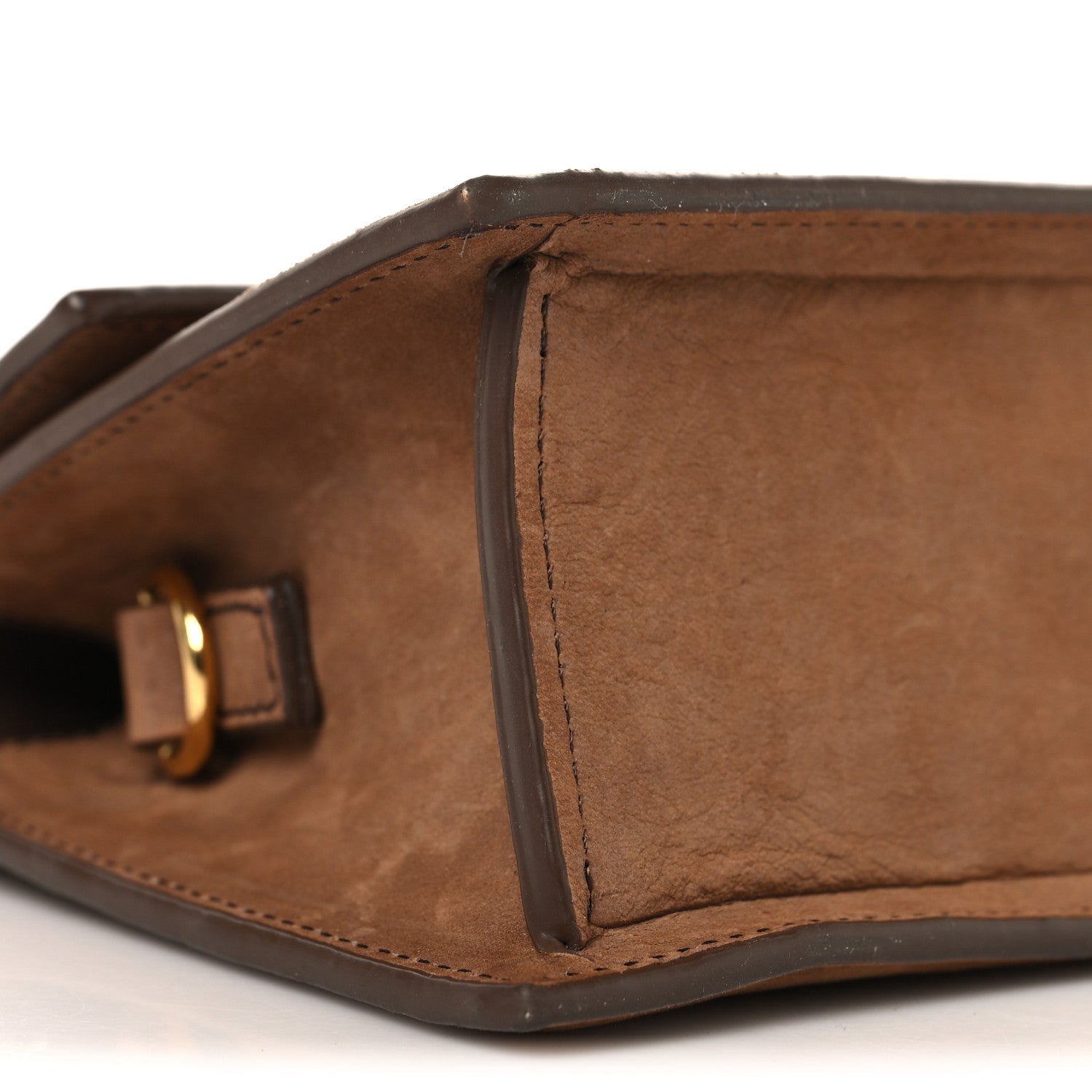 Suede Le Chiquito Noeud Brown