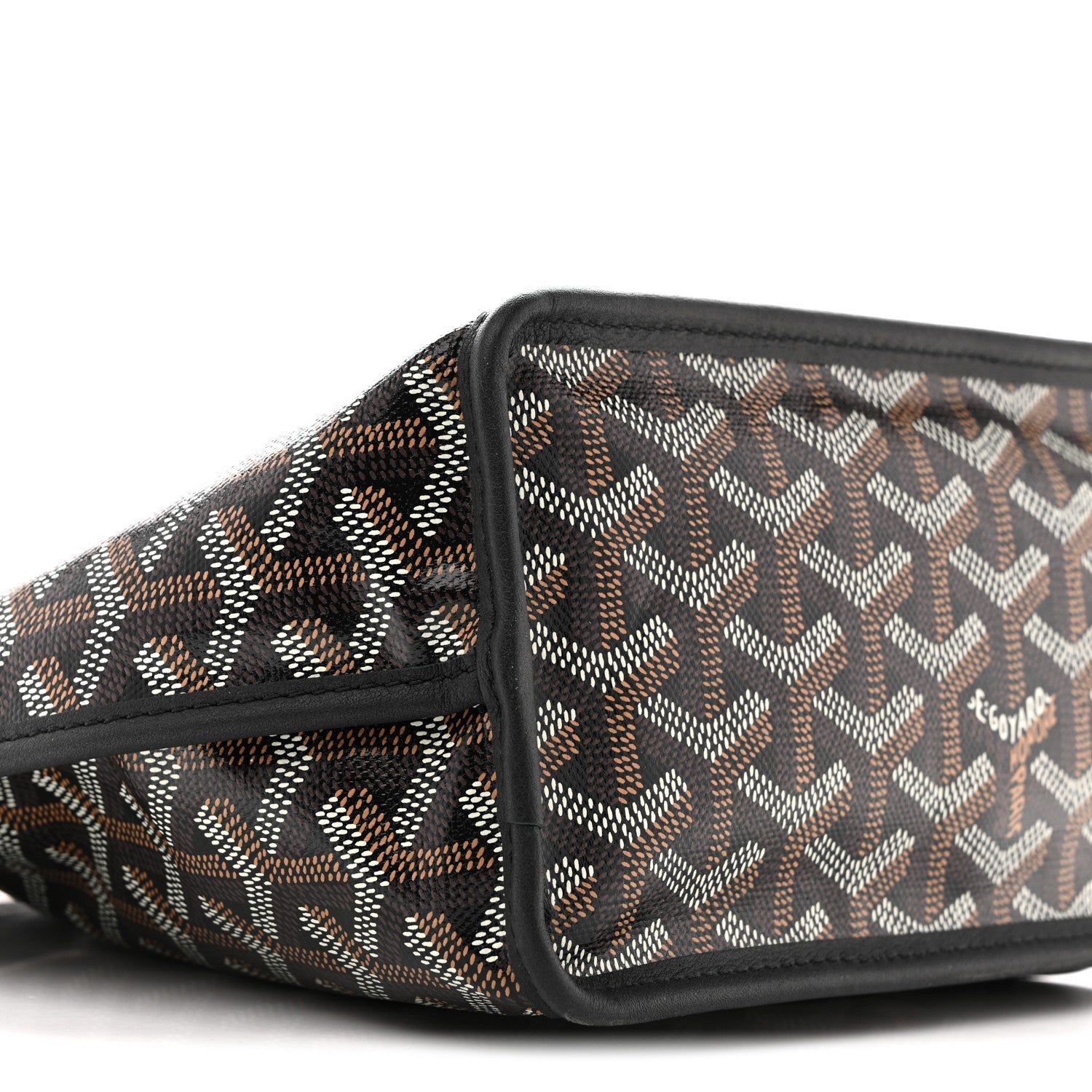 Goyardine Reversible Mini Anjou Black