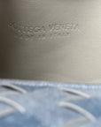 Nappa Denim Effect Intrecciato Teen Jodie Hobo Denim