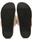 Woolskin Womens Chypre Sandals 40 Ecru