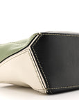 Calfskin Mini Puzzle Bag Soft White Rosemary