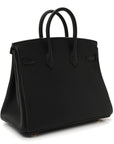 Togo Birkin 25 Black