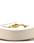 Boarded Dyana Lux Calfskin Mini Jackie 1961 Hobo Mystic White