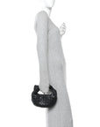 Nappa Intrecciato Mini Jodie Black