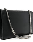 Grain De Poudre Large Classic Monogram Kate Satchel Black