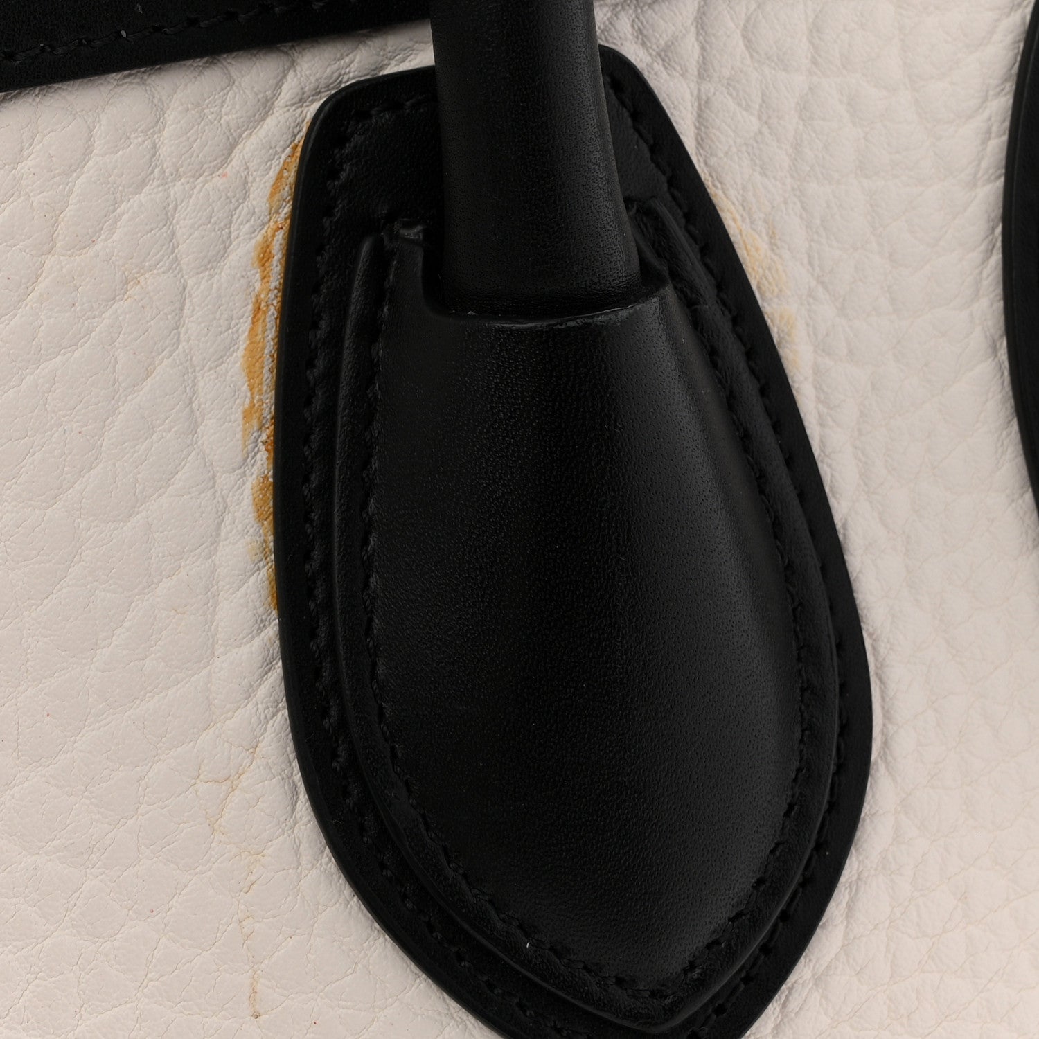 Bullhide Calfskin Nubuck Micro Tri-Color Luggage White Khaki