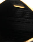 Saffiano Lux Re-Edition 2005 Shoulder Bag Black
