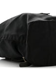 Tessuto Nylon Vela Chain Backpack Black