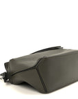 Calfskin Mini Puzzle Bag Khaki Green