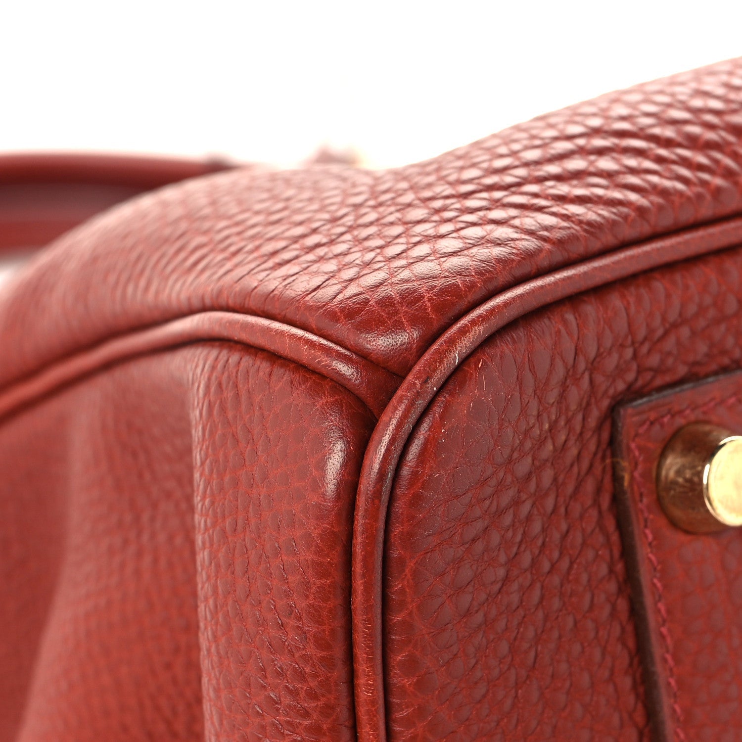 Togo Verso Birkin 35 Brique Ebene