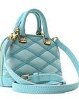 Lambskin Malletage Alma Nano Lagoon Blue