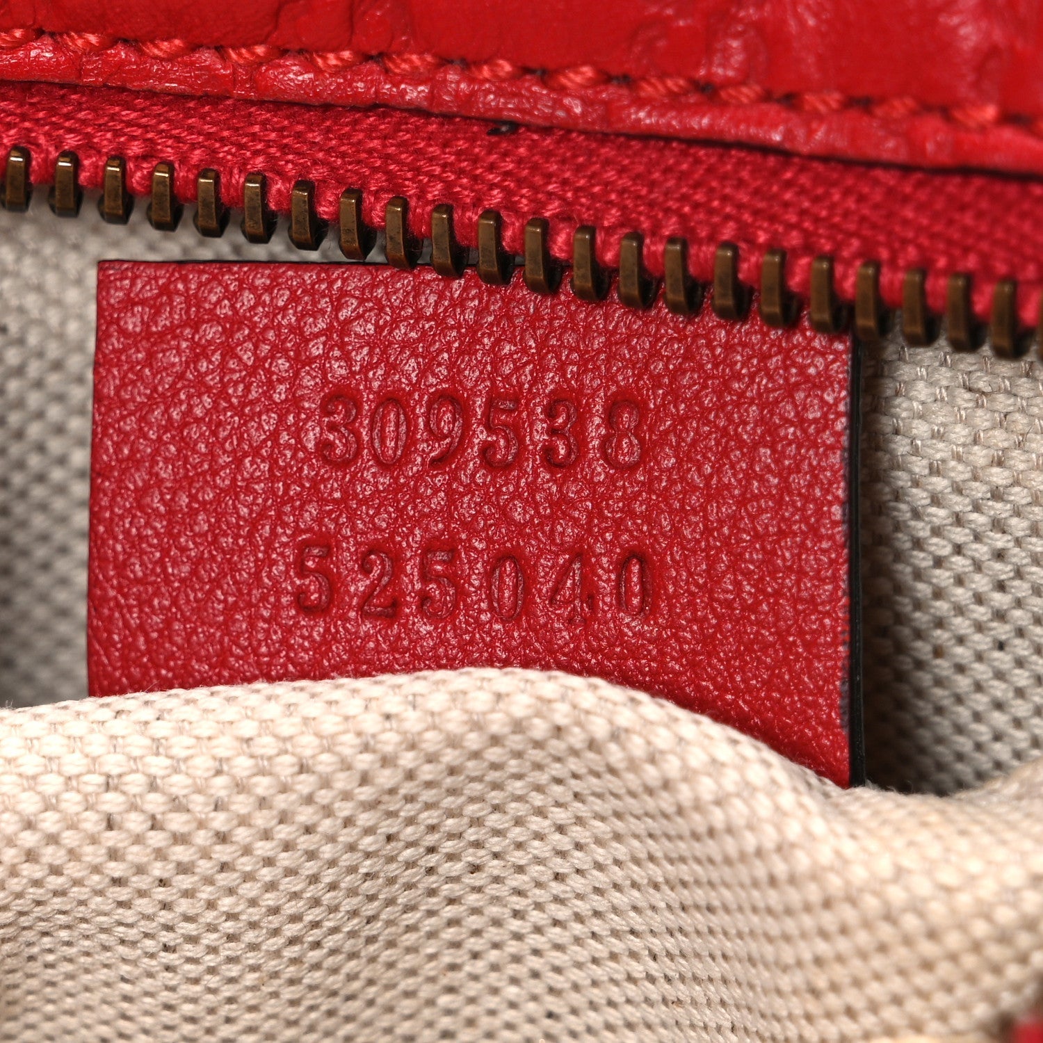 MicroGCCIssima Sunshine Disco Crossbody Bag Red