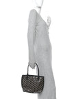 Goyardine Reversible Mini Anjou Black