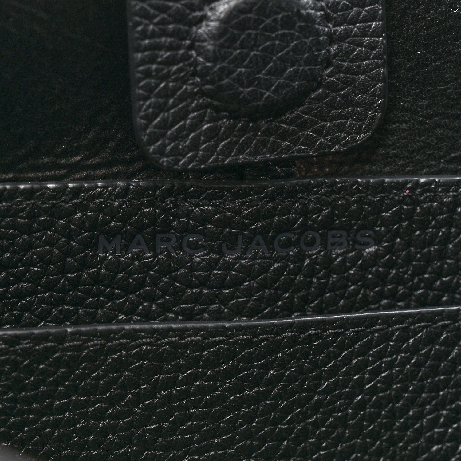 Grained Calfskin Medium The Sack Bag Black