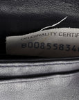 Nappa Intrecciato Continental Snap Wallet Grey