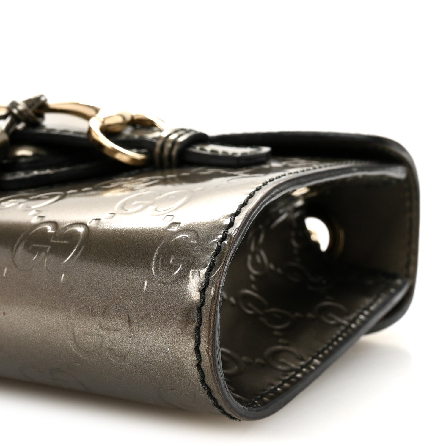 Shine GCCIssima Mini Emily Chain Shoulder Bag Sasso