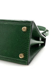 Lizard Mini Kelly Sellier 20 Vert Moyen
