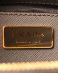 Saffiano Lux Large Galleria Double Zip Tote Argilla