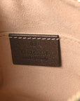 GG Supreme Monogram Web Mini Ophidia Shoulder Bag Brown