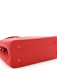 Taurillon Mini Capucines Monochrome Red