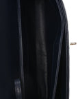 Lambskin Quilted Medium Trendy CC Flap Dual Handle Bag Blue