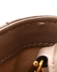 Calfskin Matelasse Super Mini GG Marmont Shoulder Bag Porcelain Rose
