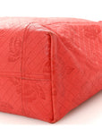 Nappa Intrecciomirage Butterfly Tote Red