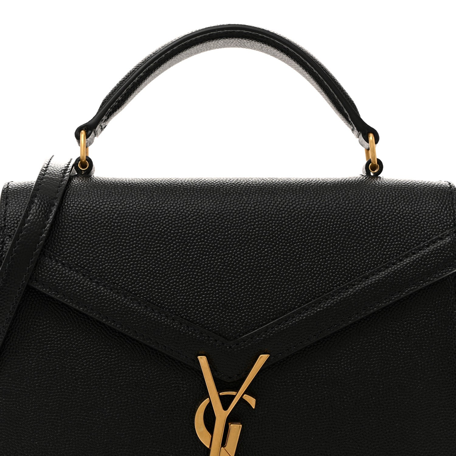 Grain de Poudre Mini Classic Monogram Cassandra Top Handle Black