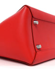 Grained Calfskin Mini Belt Bag Vermillion