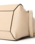 Grained Calfskin Nano Belt Bag Light Taupe