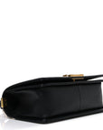 Caviar Quilted Medium Boy Flap Black