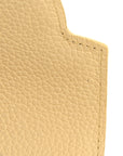 Taurillon Snakeskin Mini Capucines Banane