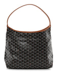 Goyardine Boheme Hobo Black Gold